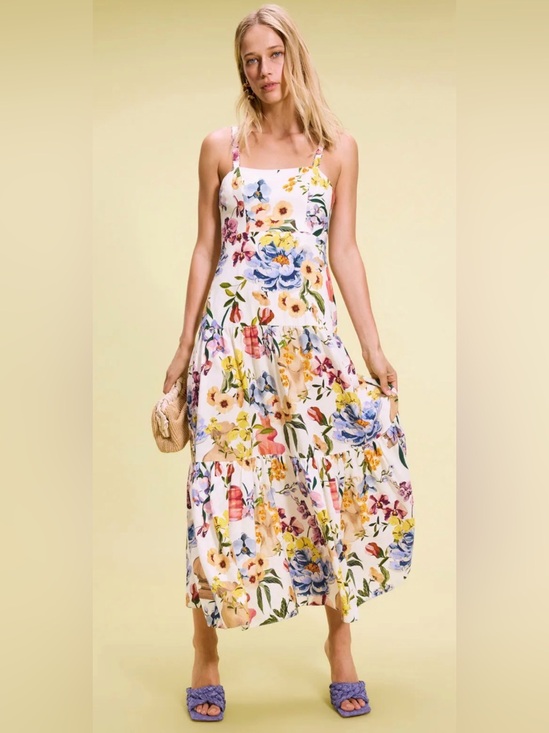 FARM Rio Dresses & Skirts - Farm Rio Linen Maxi Dress
